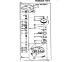Kenmore 11062667 gearcase/transmission diagram