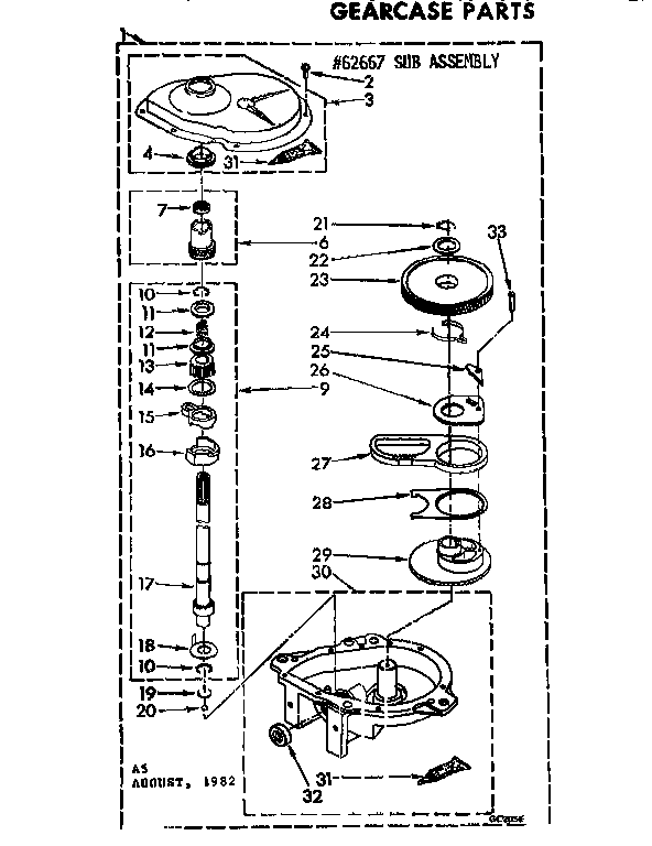 Gearcase/transmission