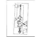 Kenmore 11081361710 brake and drive tube parts diagram