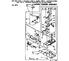 Kenmore 110693037 burner assembly diagram