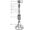 Kenmore 11058456 agitator diagram