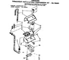 Kenmore 11058683 conv from port water fill to reg water fill diagram