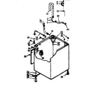Kenmore 1106804113 cabinet parts diagram