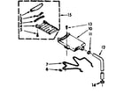 Kenmore 1106804113 filter assembly diagram