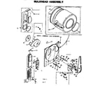 Kenmore 1106908200 bulkhead assembly diagram