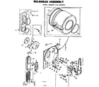 Kenmore 1106908201 bulkhead assembly diagram