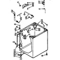 Kenmore 1106915713 cabinet parts diagram