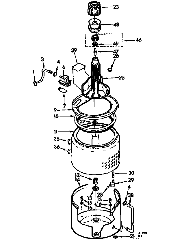 Tub & basket assembly
