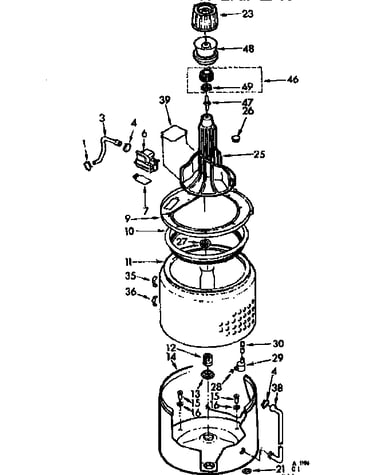 Tub & basket assembly