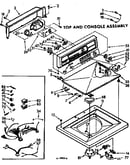 Top & console assembly