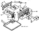 Top and console assembly