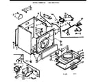 Kenmore 1106917722 cabinet assembly diagram