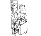 Kenmore 1107005409 cabinet parts diagram