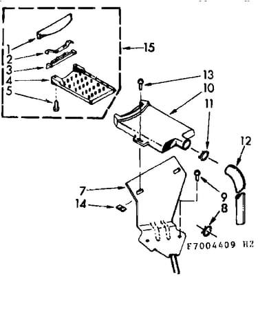 Non-suds filter assembly