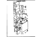 Kenmore 1107005513 cabinet parts diagram