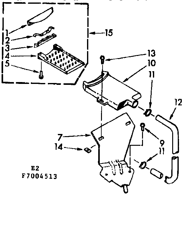 SUDS-FILTER ASSEMBLY