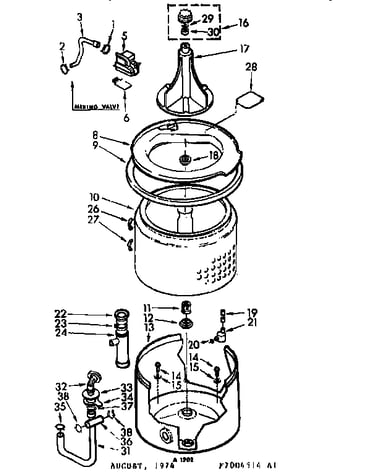 Tub and basket assembly
