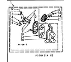 Kenmore 1107004514 two way valve assembly diagram