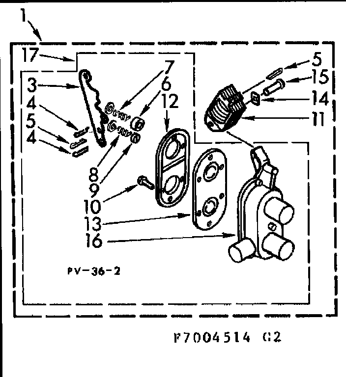 Two way valve assembly