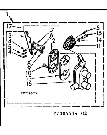 Two way valve assembly