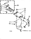 Non-suds filter assembly