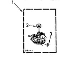 Kenmore 1107004514 non-suds pump assembly diagram