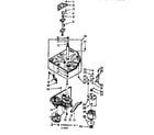 Kenmore 1107005613 drive system diagram