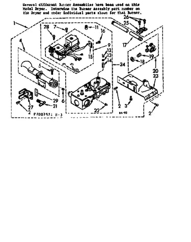 Burner assembly