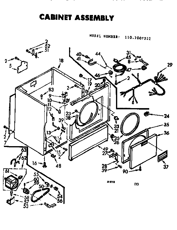 Cabinet assembly