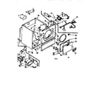 Kenmore 1107007523 cabinet asm diagram