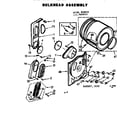 Kenmore 1107008520 bulkhead assembly diagram