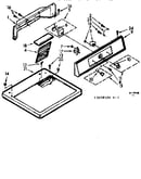 Top and console assembly