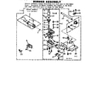 Kenmore 1107017611 burner assembly diagram
