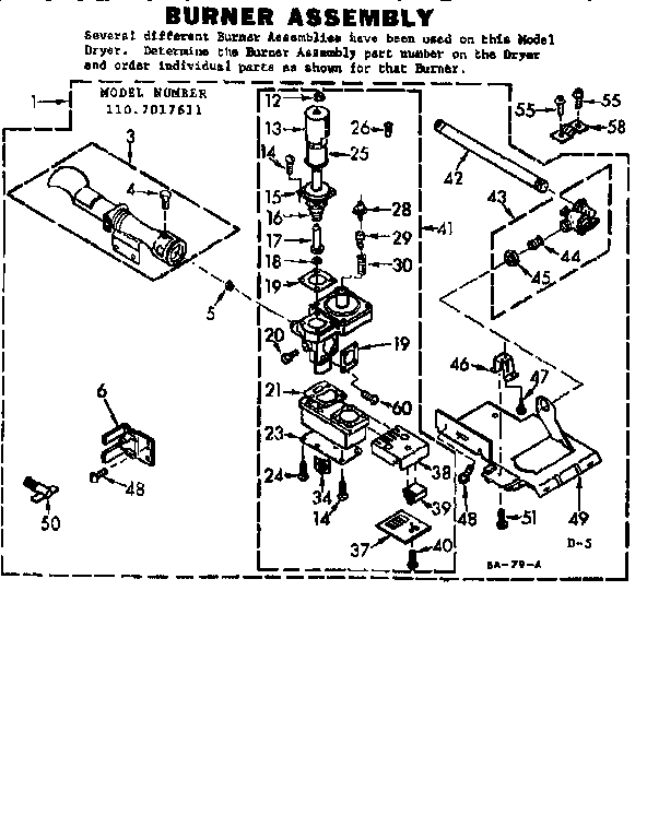 Burner assembly
