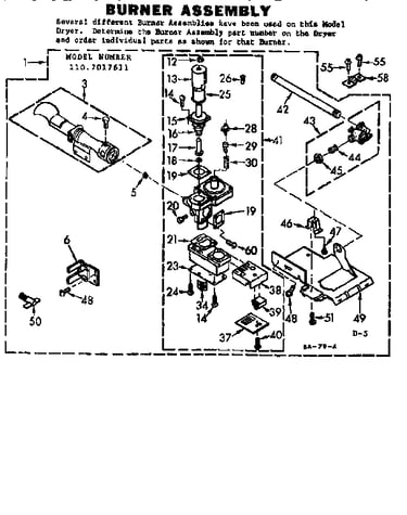 Burner assembly