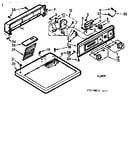 Top and console assembly