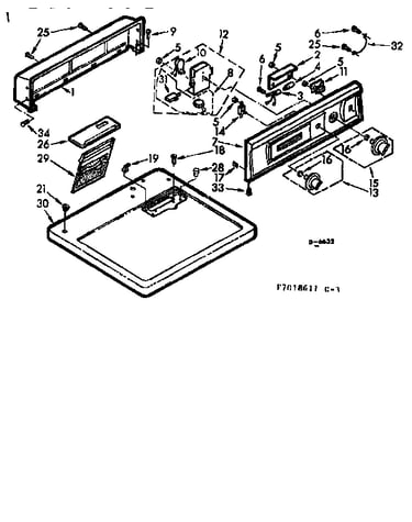 Top and console assembly