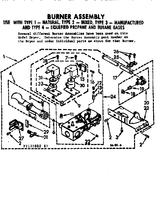 Burner assembly
