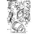 Kenmore 1107108802 bulkhead assembly diagram