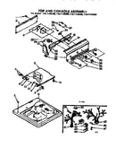 Top and console assembly
