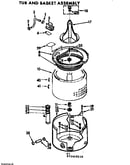 Tub and basket assembly