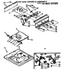Top and console assembly