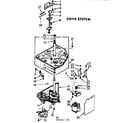 Kenmore 11071421100 drive system diagram
