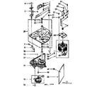 Kenmore 11071423810 drive parts diagram