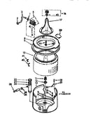 Tub and basket parts
