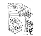 Kenmore 11071423810 top and console assembly diagram