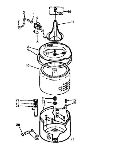 Tub and basket assembly