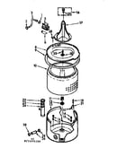 Tub & basket assm