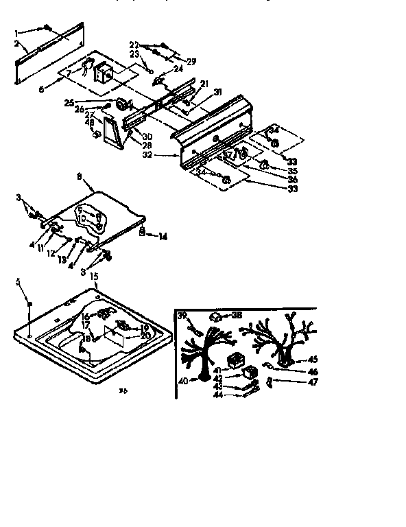 TOP AND CONSOLE ASSM