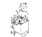 Kenmore 11071431610 cabinet parts diagram